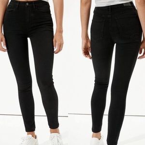 American Eagle High Rise Jegging Black